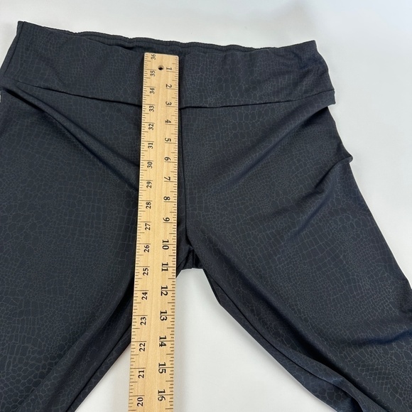 NOBO No Boundaries Leggings Womens Juniors XXL Black Snake Print - Picture 7 of 10